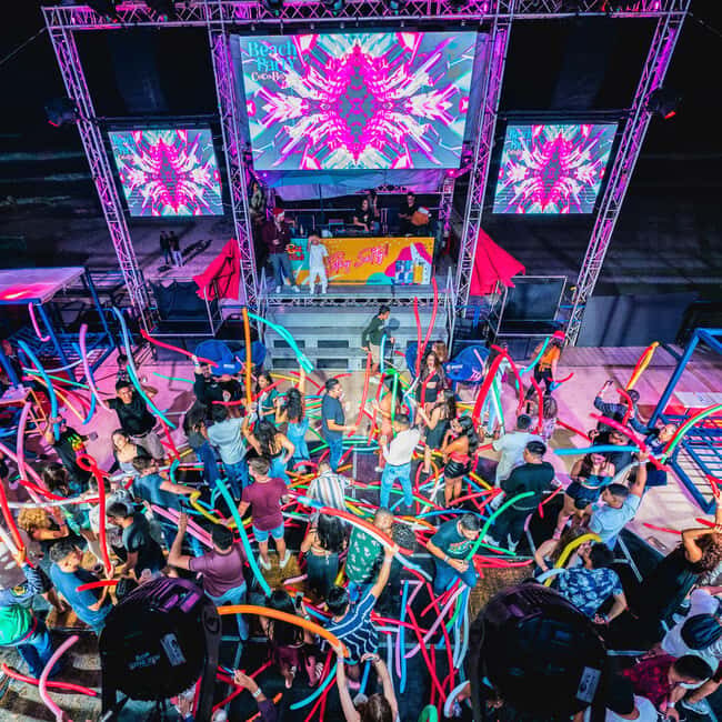 Neon Glow night Beach Party Premium - FAQs