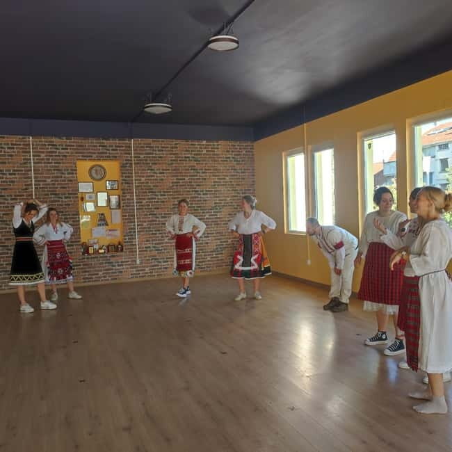 Nessebar: Discover Bulgaria with Dance - Trying on the Costumes and Dancing