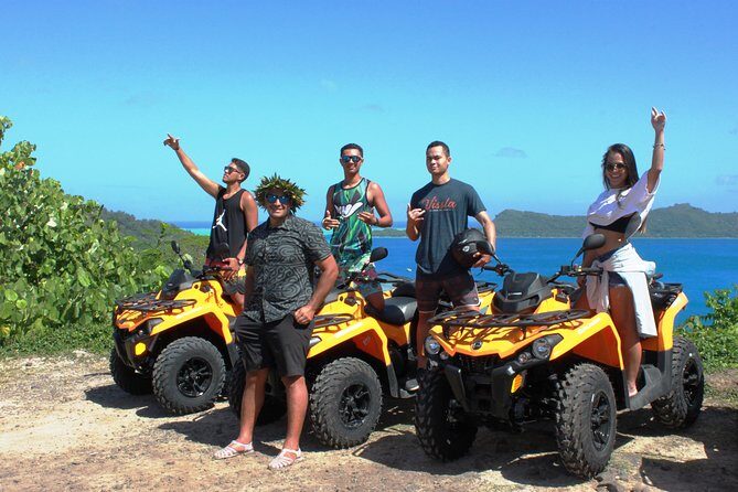 NEW!!! ATV TOURS with a local tour guide from Bora Bora - The Highlights of the Tour