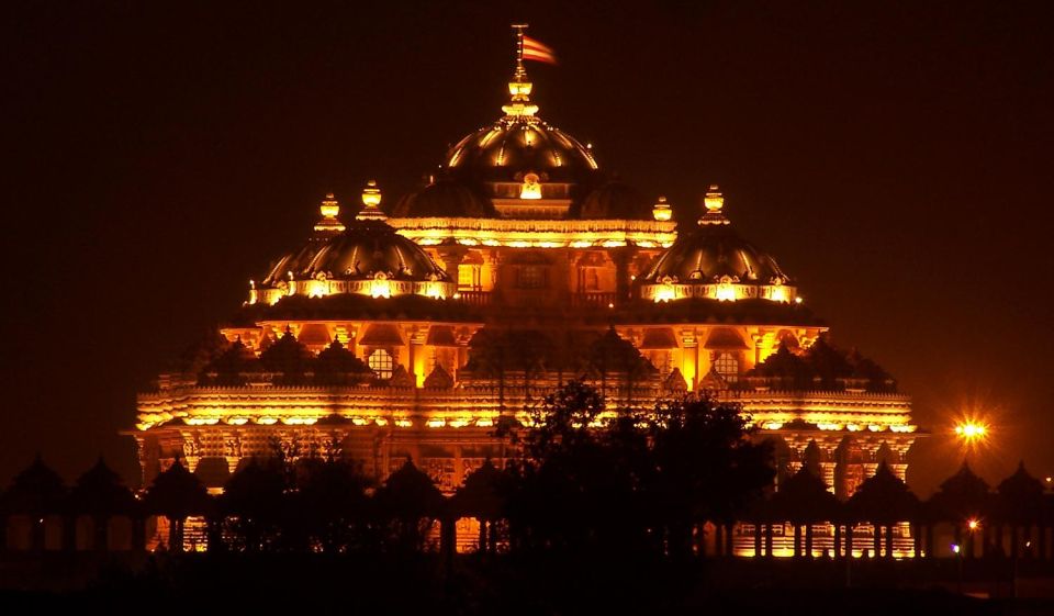 New Delhi: Akshardham Exhibition, Light and Water Show Tour - Cultural Significance of Akshardham