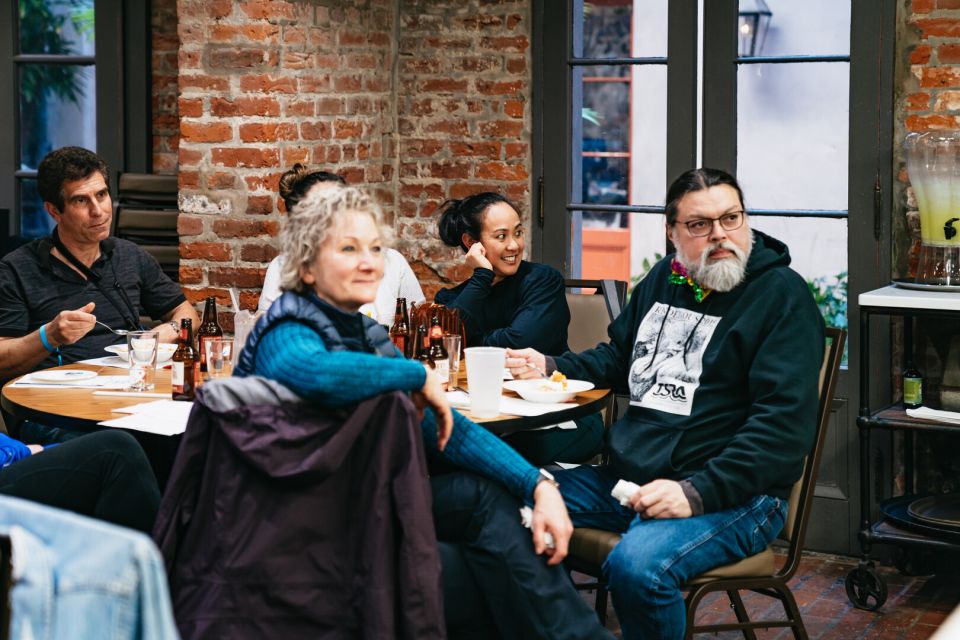 New Orleans: Cajun and Creole Cooking Class With Meal - Meal and Refreshment Offerings