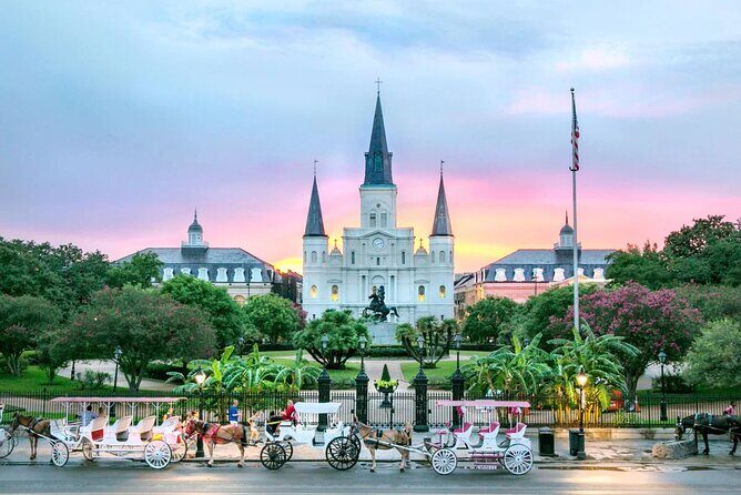 New Orleans City Tour with Drink and Souvenir - Key Points