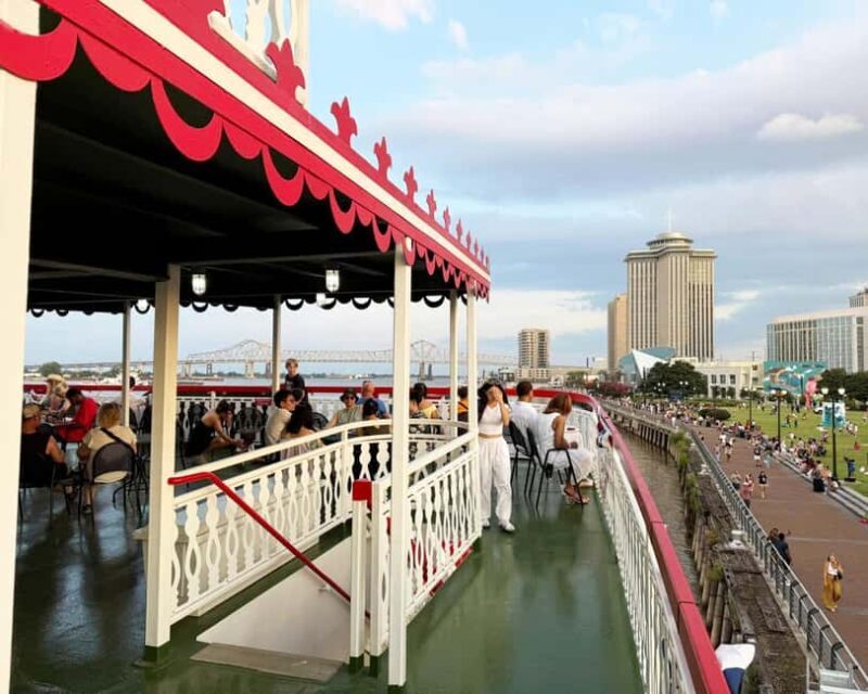 New Orleans: Daytime Steamboat Jazz Cruise + Optional Lunch - The View from All Four Decks