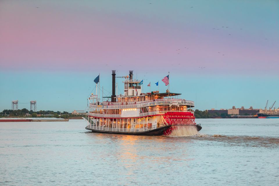 New Orleans: Evening Jazz Cruise on the Steamboat Natchez - Breathtaking Views of New Orleans Skyline