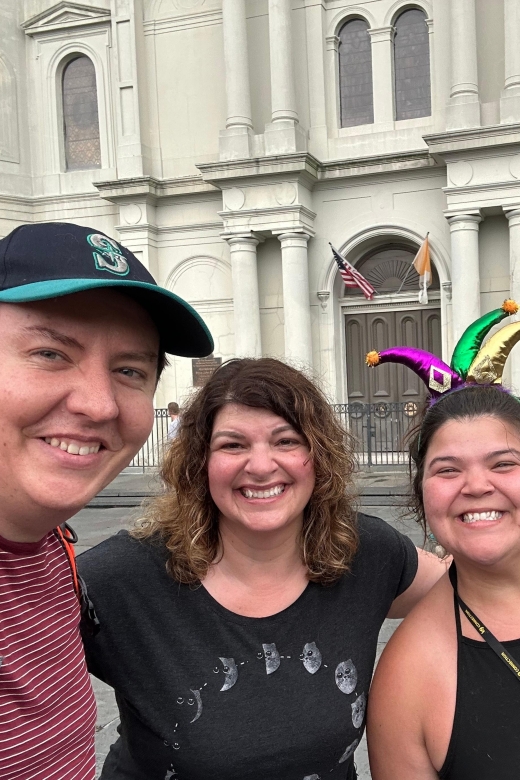 New Orleans: French Quarter Dark History Comedy Walking Tour - Key Points