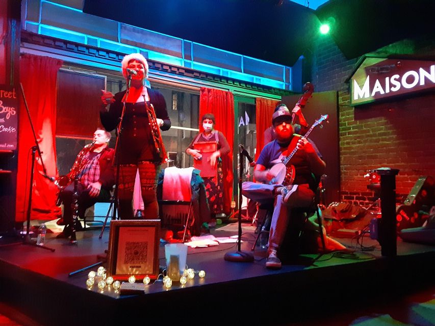 New Orleans: Frenchman St. Nightlife, Drinks & Music Tour - Booking and Cancellation Policy
