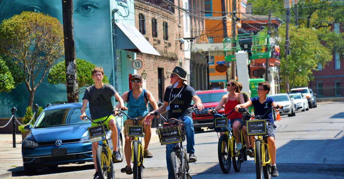 New Orleans: Guided Sightseeing Bike Tour - Highlights of the Tour