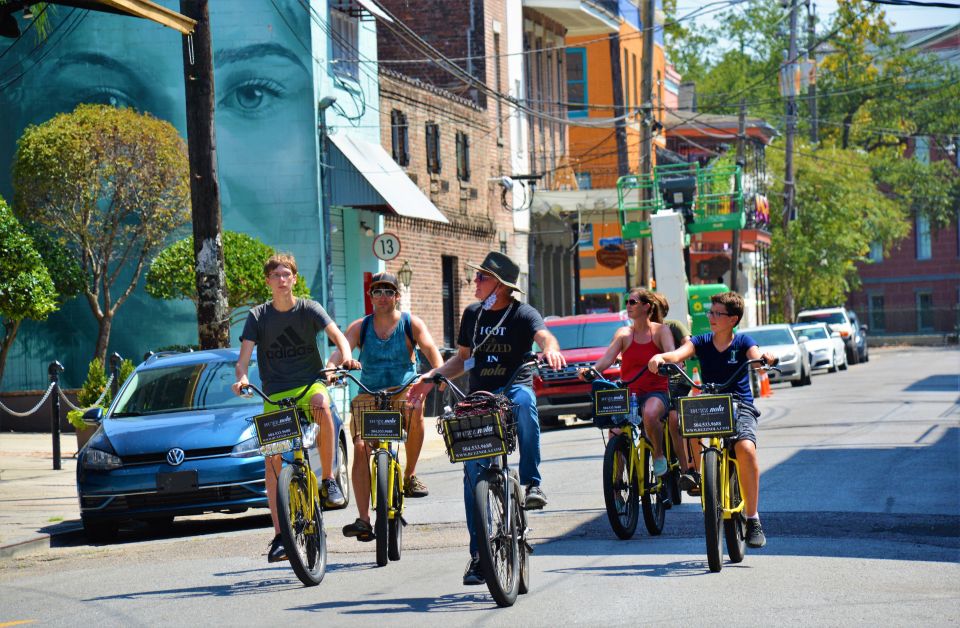 New Orleans: Guided Sightseeing Bike Tour - Tour Route and Activities