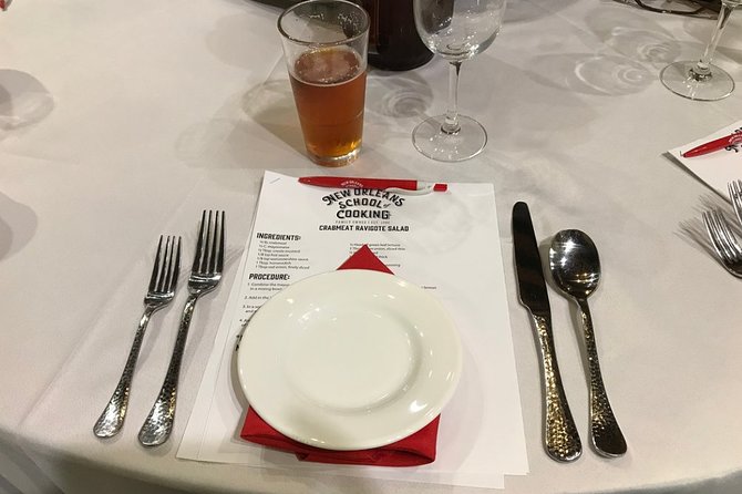 New Orleans Hands-On Cooking Class With Meal - Cancellation Policy