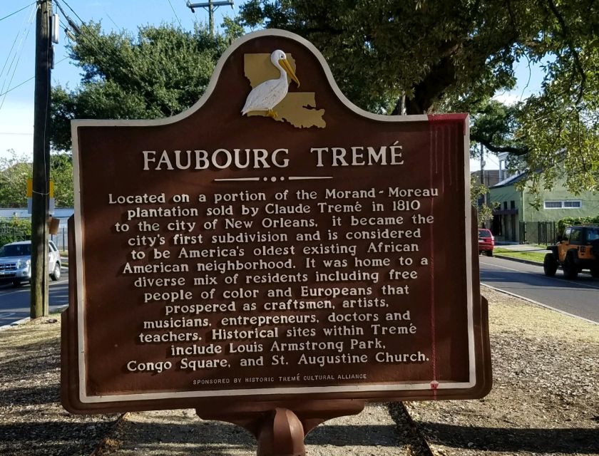 New Orleans: Tremé African American & Creole History Tour - Tomb of the Unknown Slave