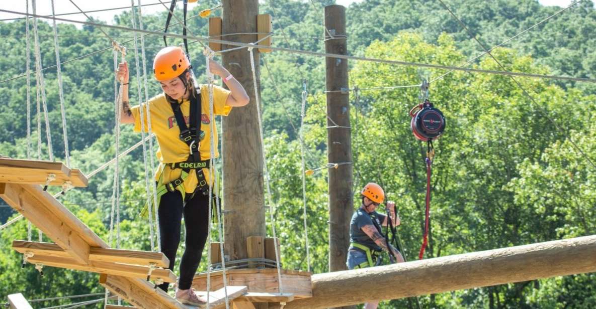 New River Gorge Aerial Park - Highest Level and Freefall Experience