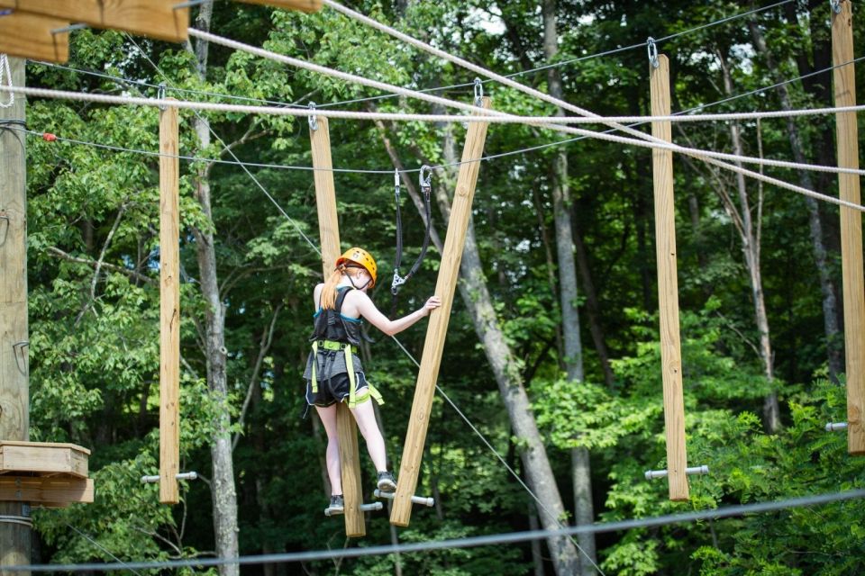 New River Gorge Aerial Park - Central Spiral Staircase Access