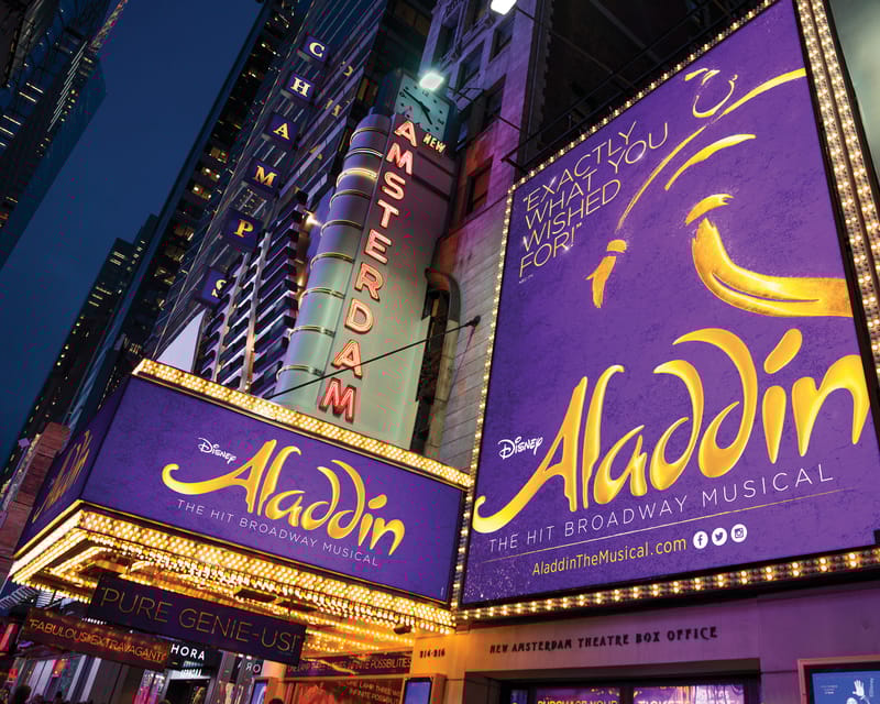 New York City: Aladdin on Broadway Entry Tickets - Highlights of the Experience