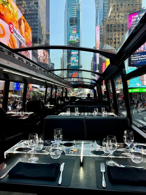 New York City: Bustronome Gourmet Dinner Tour - Authentic Feedback from Travelers