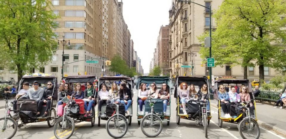 New York City: Classic Central Park Guided Pedicab Tour - Pedicab Tour Experience