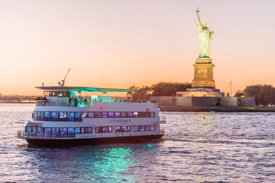 New York City: Harbor Cruise With Brunch Buffet From Pier 15 - Up-Close Statue of Liberty Views