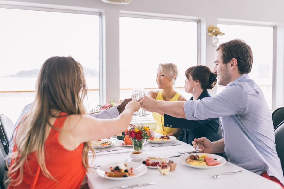 New York City: Harbor Cruise With Brunch Buffet From Pier 15 - Climate-Controlled Decks for Year-Round Cruising