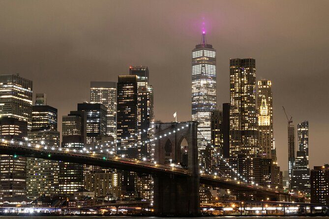 New York City Night Skyline Tour with Dumbo and Gantry Plaza - Key Points