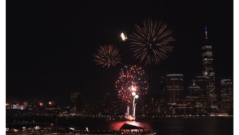 New York City Skyline & 4th of July Fireworks - Highlights