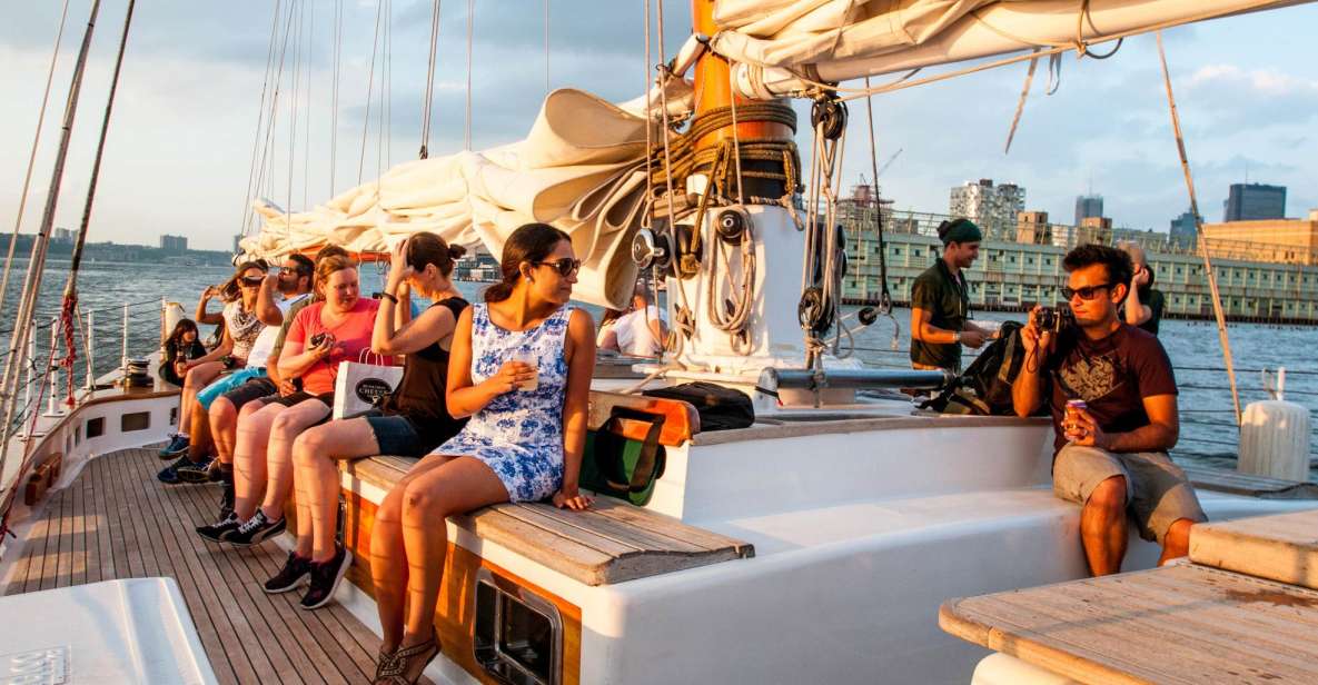 New York City: Sunset Sail Aboard a Schooner - Key Points