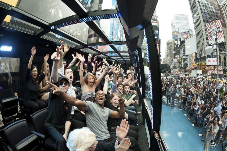 New York City: The Ride Interactive Bus Tour - Live Performances and Iconic Sights