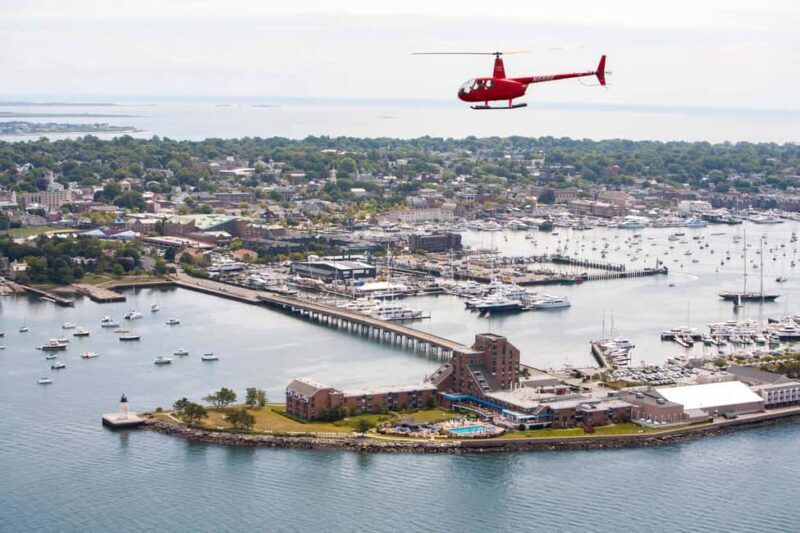 Newport: Helicopter Tour Over Mansions for up to 3 people - What to Expect from the Newport Helicopter Tour