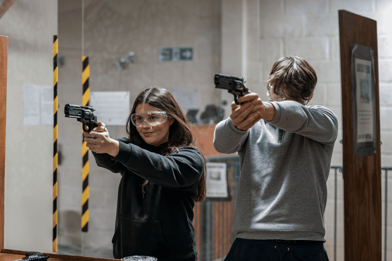 Newton Abbot: Pistol Range - Accessibility and Group Size