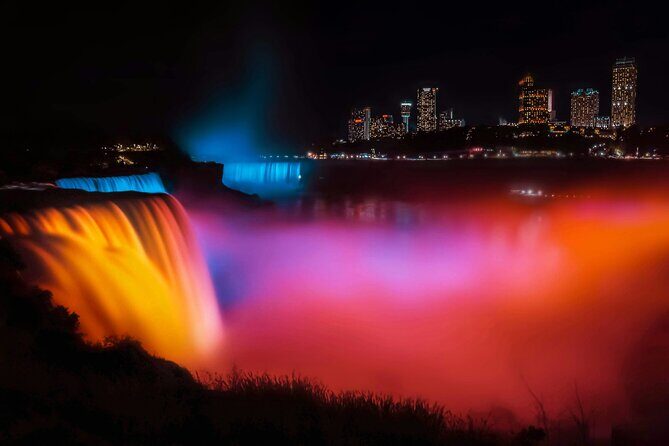 Niagara Falls After Dark Intercity Transfer from Boston - Discover the Nighttime Magic of Niagara Falls with a Convenient Boston Transfer