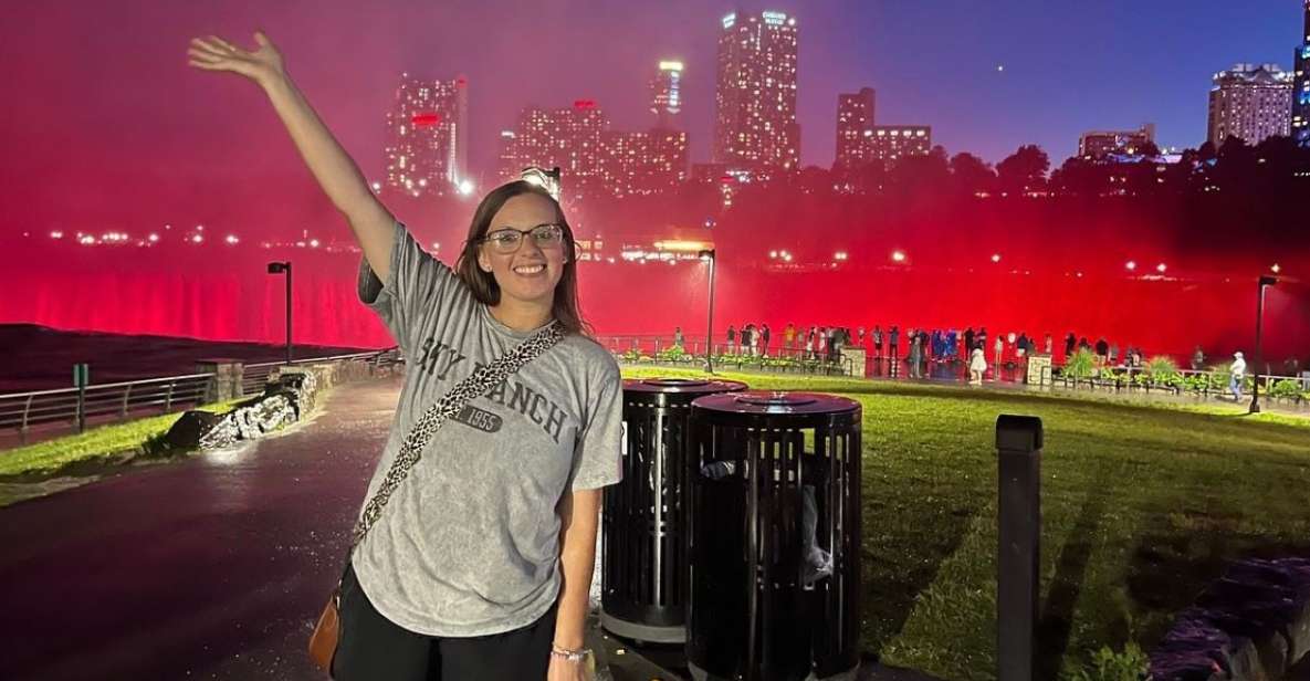 Niagara Falls at Night: Illumination Tour & Fireworks Cruise - Highlights of the Itinerary