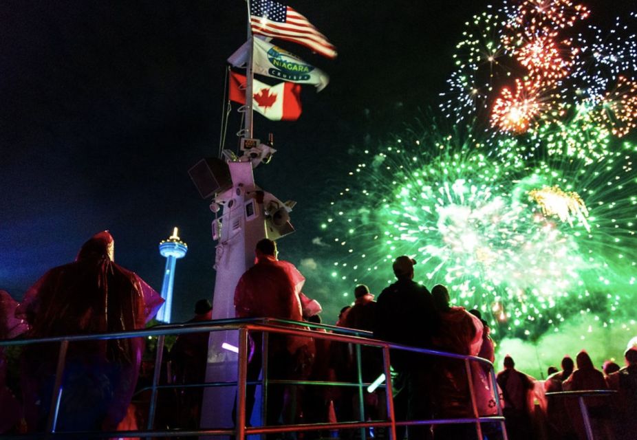 Niagara Falls, Canada: Evening Fireworks Cruise - Riverside Patio Access