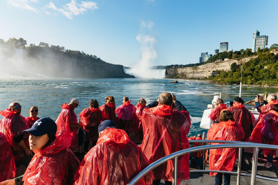 Niagara Falls, Canada: First Boat Cruise & Behind Falls Tour - Restrictions