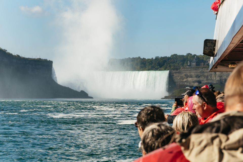 Niagara Falls, Canada: First Boat Cruise & Behind Falls Tour - Niagara City Cruises