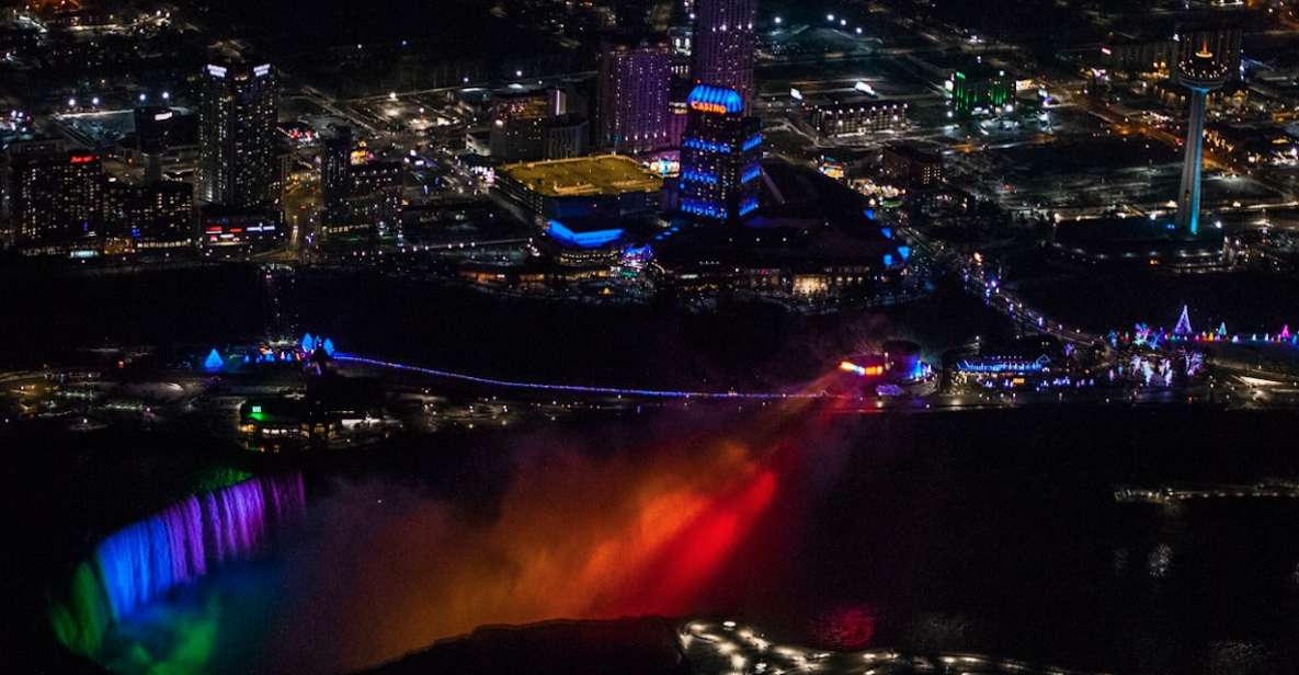 Niagara Falls, Canada: Nights & Lights Helicopter Experience - Highlights of the Helicopter Flight