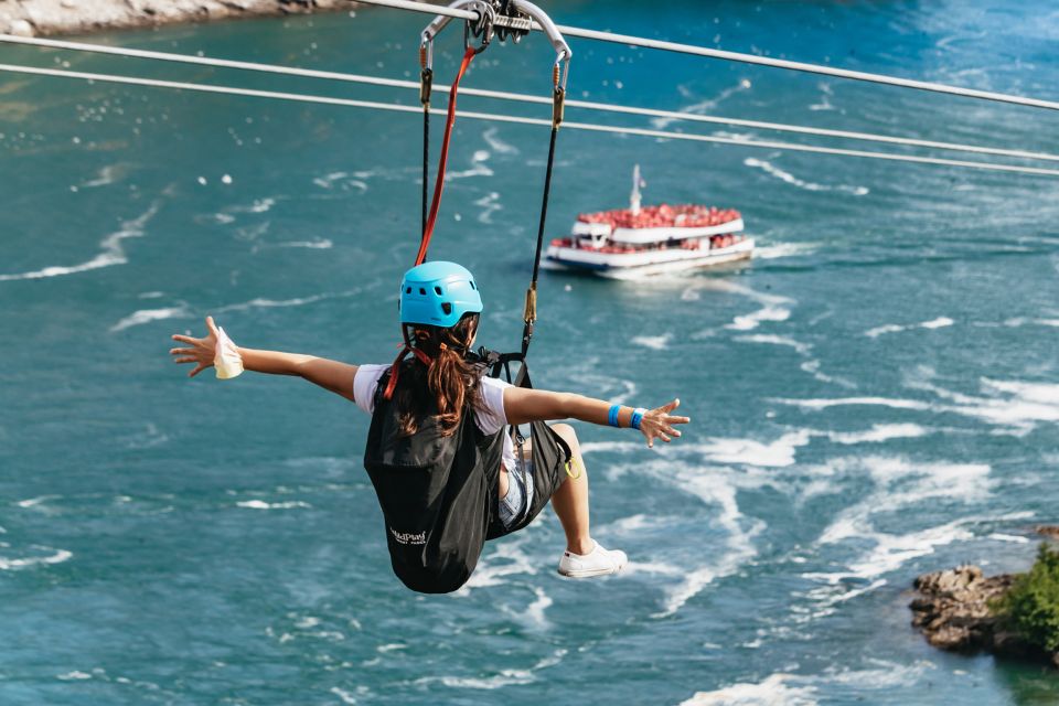 Niagara Falls, Canada: Zipline to The Falls - Anticipate the Breathtaking Force of Nature