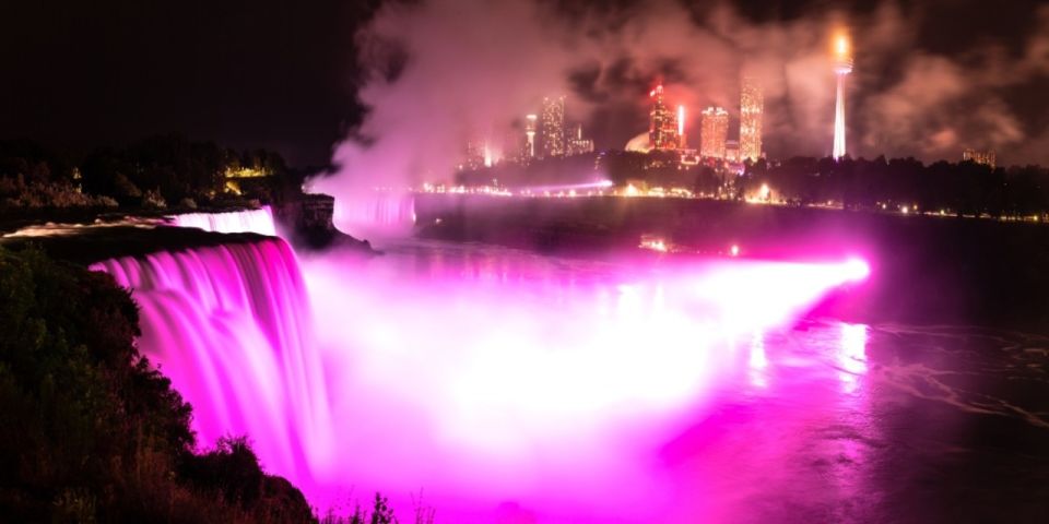 Niagara Falls: Guided Night Tour W/ Dinner & Hotel Transfer - Key Points