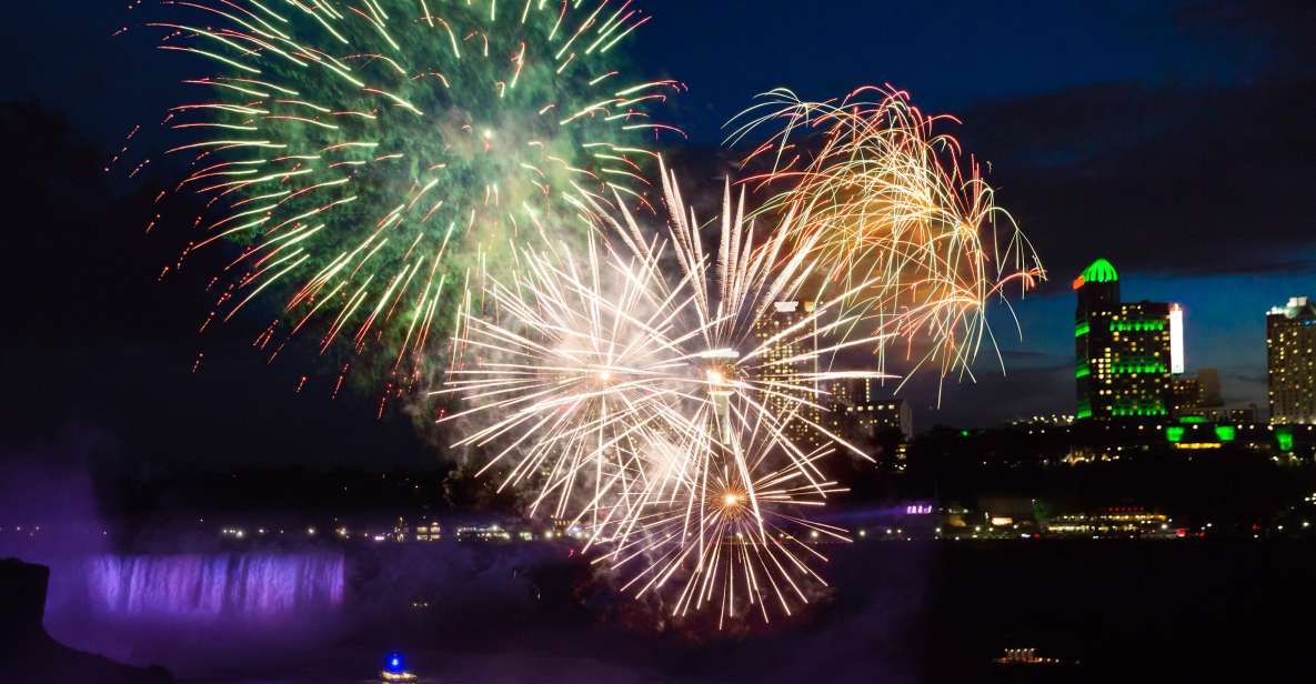 Niagara Falls: Illumination VIP Tour With Dinner & Fireworks - Key Points