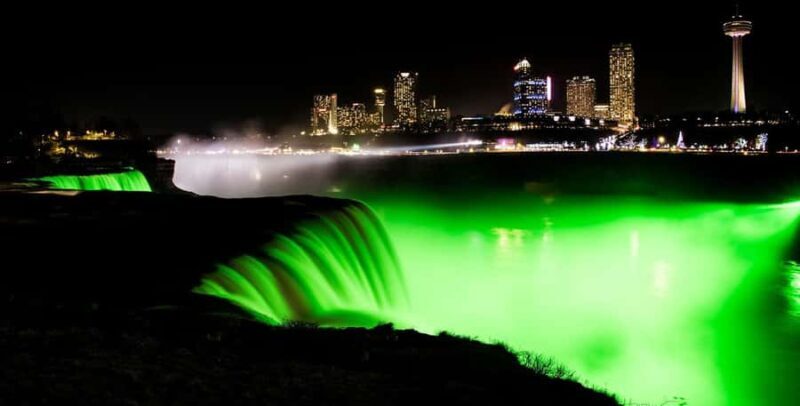 Niagara Falls: Light up the Falls + Dinner Walking Tour - Controlling the Lights—A Personal Touch