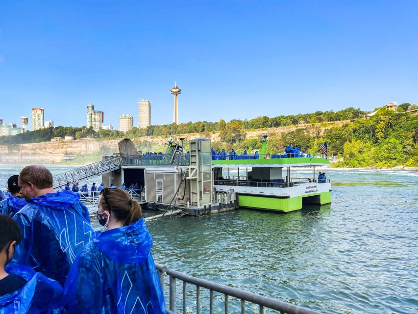 Niagara Falls, NY: Maid of the Mist Boat & Falls Sightseeing - Experiencing the Mist From the American Falls