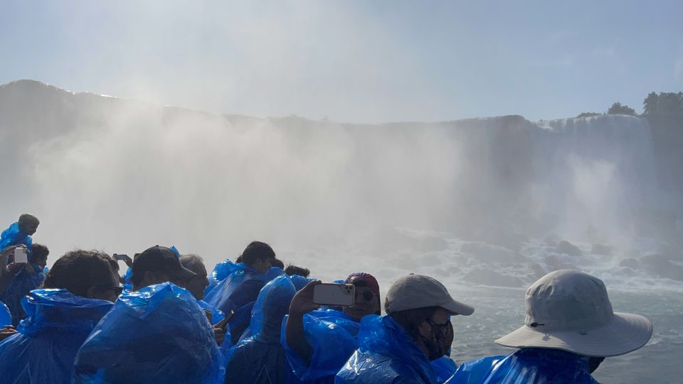 Niagara Falls, NY: Maid of the Mist Boat Ride and Falls Tour - Sweeping Views From Observation Deck