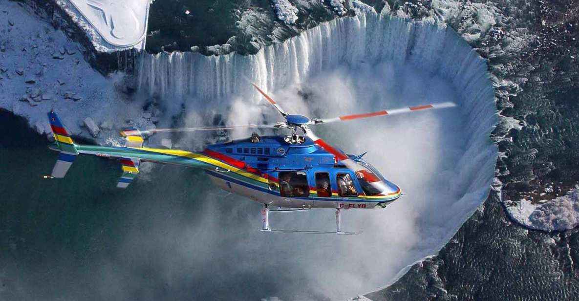 Niagara Falls, On: Helicopter Ride With Boat & Skylon Lunch - Voyage to the Falls