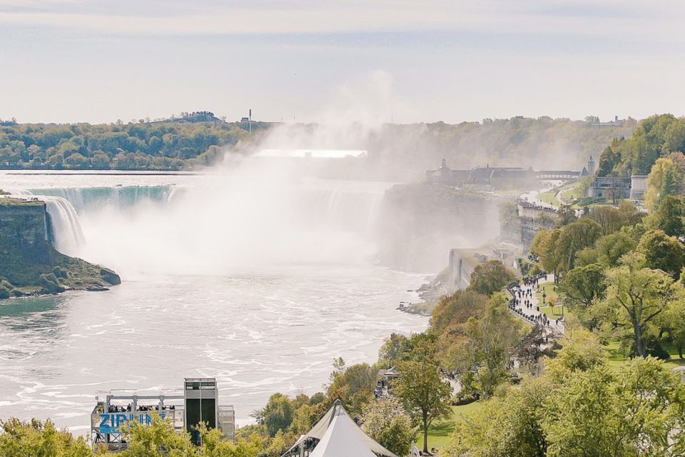Niagara Falls, On: Helicopter Ride With Boat & Skylon Lunch - Lunch at Skylon Tower