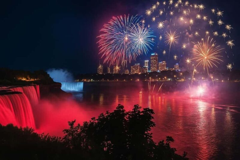 Niagara Falls: Skylon Tower, Fireworks & Walking Tour Canada - Overall Duration and Value