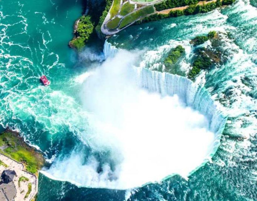 Niagara Falls Tour From Toronto With Niagara Skywheel - Horseshoe Falls and Dufferin Islands