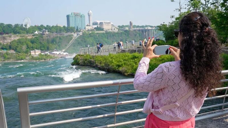 Niagara Falls: USA and Canada Tour with Boat Cruise + Lunch - Exploring the American Side of Niagara Falls