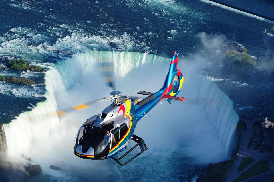 Niagara Falls Usa: Boat Tour & Helicopter Ride With Transfer - Key Points