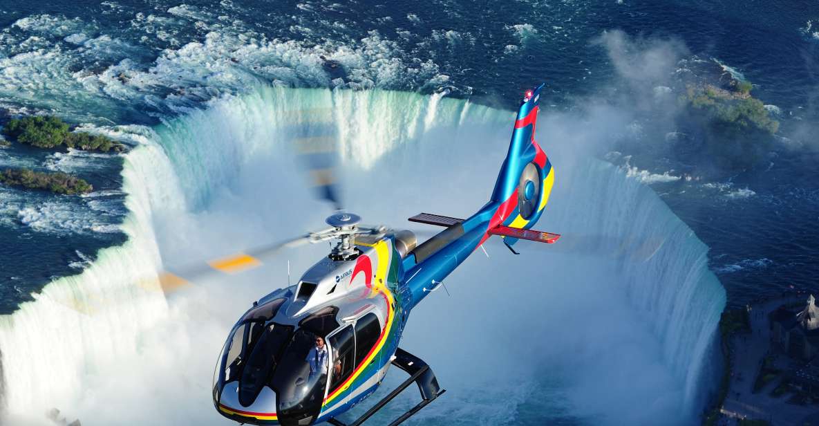 Niagara Falls Usa: Boat Tour & Helicopter Ride With Transfer - Duration and Group Size