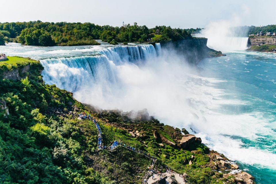 Niagara Falls USA: Cave of the Winds & Maid of the Mist Ride - Horseshoe, American, and Bridal Veil Falls