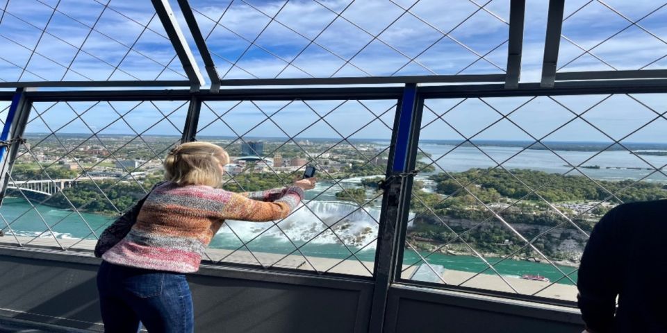 Niagara Falls: Walking Tour, Journey Behind Falls, & Cruise - Highlights of the Skylon Tower