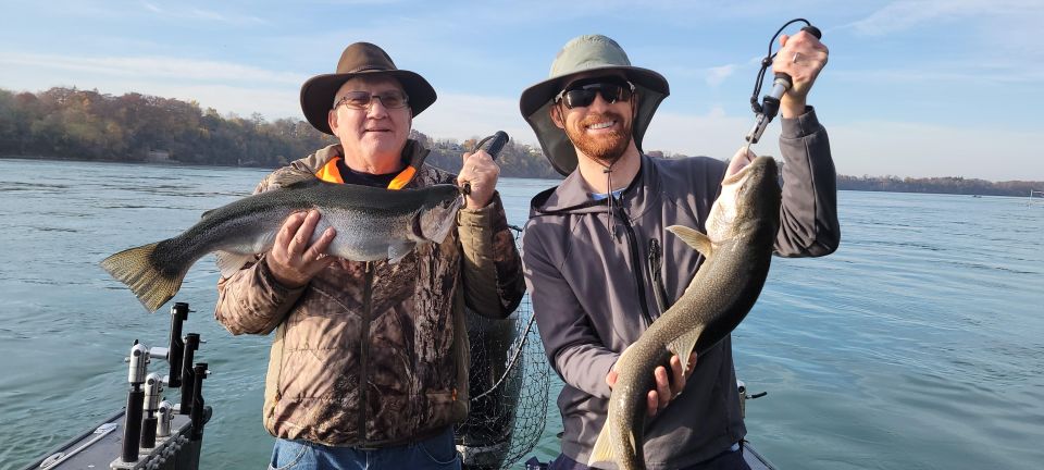 Niagara River Fishing Charter in Lewiston New York - Inclusions and Exclusions