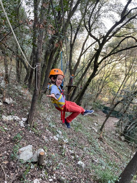 Nice: Discovery Tree Climbing for Children in a Natural Setting - Safety Measures